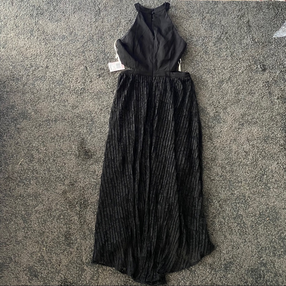 avec les filles black hi low lace dress - Picture 4 of 5